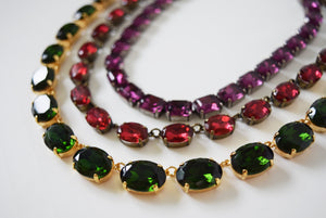 Layered Collet Necklaces for Autumn