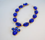 Copley Sapphire Collet Necklace