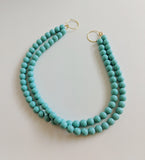 18th Century Turquoise Blue Choker Necklace