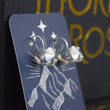 Nesta's Silver Flames Earrings - Officially Licensed ACOTAR Jewelry