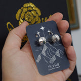 Nesta's Silver Flames Earrings - Officially Licensed ACOTAR Jewelry