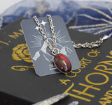 Cassian Siphon Pendant - Officially Licensed ACOTAR jewelry