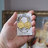 Classical Coin Earrings