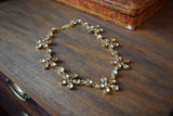 Light Colorado Topaz Floral Necklace
