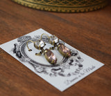 BLACK FRIDAY Light Amethyst Navette Earrings