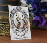 BLACK FRIDAY Light Amethyst Navette Earrings