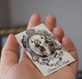 BLACK FRIDAY Light Amethyst Navette Earrings