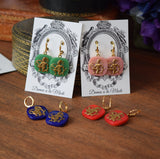 BLACK FRIDAY Greek Warrior Cameo Earrings