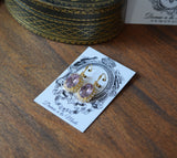 BLACK FRIDAY Swarovski Light Amethyst Halo Earrings