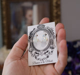 BLACK FRIDAY Moonstone Teardrop Earrings