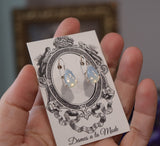 BLACK FRIDAY Moonstone Teardrop Earrings