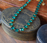 BLACK FRIDAY Emerald Green Collet - Small Square