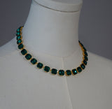 BLACK FRIDAY Emerald Green Collet - Small Square