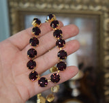 BLACK FRIDAY Sample Sale! Swarovski Amethyst Necklace - Small Round
