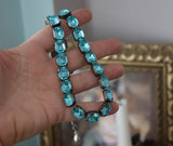 BLACK FRIDAY Sample Sale! Aurora Aquamarine Necklace - Small Octagon