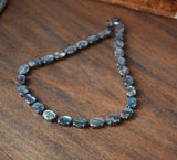 BLACK FRIDAY Mother of Pearl Collet Necklace - Medium Oval