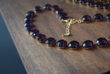 BLACK FRIDAY Parure - Amethyst - Medium Round