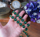 BLACK FRIDAY Parure - Emerald - Medium Round