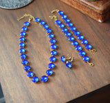 BLACK FRIDAY Parure - Sapphire - Medium Round