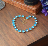 BLACK FRIDAY Sample Sale! Aquamarine Collet - Medium Round