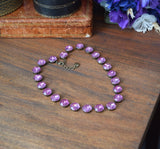 BLACK FRIDAY Sample Sale! Light Pink Topaz Collet - Medium Round