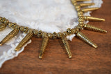 Victorian Etruscan Revival Fringe Necklace