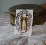 Victorian Etruscan Revival Fringe Earrings