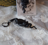 "Ironwork" Hand & Snake Earrings