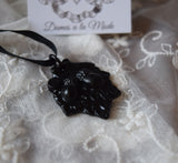 "Ironwork" Oak Leaf and Acorn Pendant