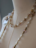 Renaissance Jewelry Set - Pink, Pearl, and Gold