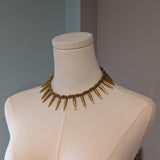Victorian Etruscan Revival Fringe Necklace