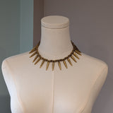 Victorian Etruscan Revival Fringe Necklace