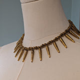 Victorian Etruscan Revival Fringe Necklace