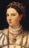 Renaissance Pendant or Necklace - Stone and Pearl