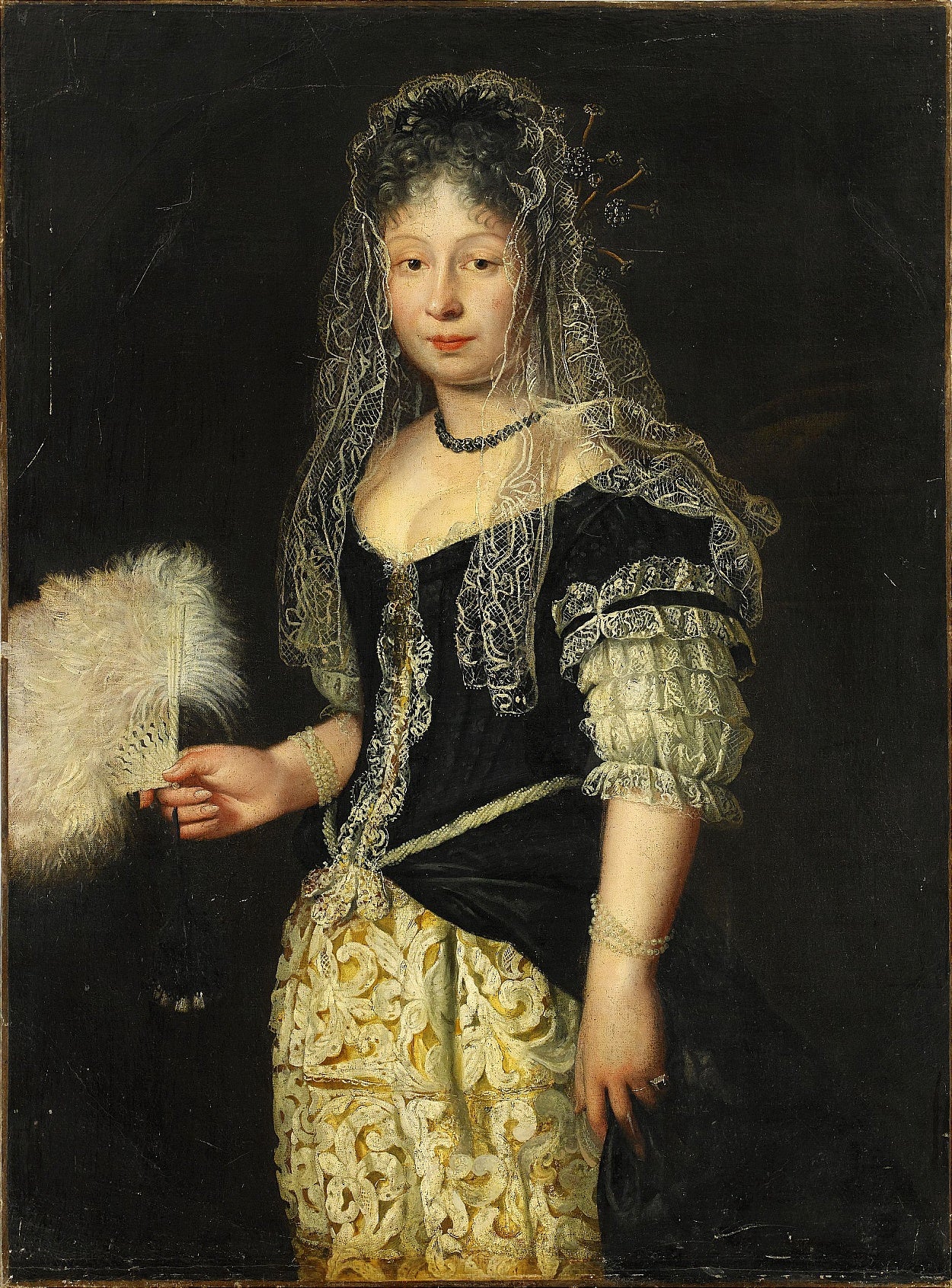 Black Pearl 17th Century Necklace – Dames a la Mode