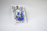 Faux Lapis Lazuli Dangles - 2 stone