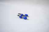 Faux Lapis Lazuli Dangles - 2 stone