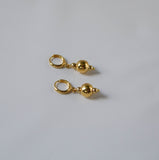 1790s Golden Ball Earrings