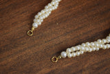Twisted Pearl Necklace or Hair Strands