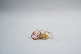 Pink Cameo Earrings - Vintage Acrylic Cameos