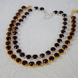Amethsyt Crystal Necklace - Small Round - On Sale!