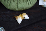 Shell Pearl "Acorn" Earring
