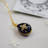 Faberge-Inspired Imperial Egg Necklace - Museum Reproductions