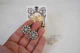 Crystal Cluster Earrings