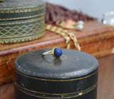 Lapis Lazuli Vermeil Ring