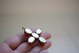 Red Coral Cross Pendant or Necklace