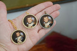 Miniature Portrait - Large Round - Napoleon Bonaparte