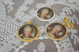 Miniature Portrait - Large Round - Marie Antoinette