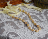 Renaissance Filgree and Pearl Necklace