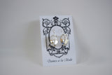 Clear Crystal Swarovski Earrings - Large Oval